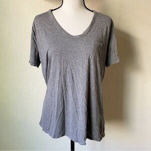 T by Alexander Wang Grey Classic Pocket Tee